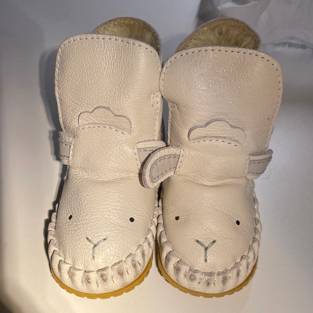 Donsje Amsterdam Kapi Lining booties- Lammy - 12-18m